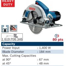BOSCH GKS 190 Professional 7IN Circular Saw
