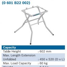 bosch gta 600 table saw stand