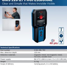 BOSCH GMS 120-27 Professional Detector