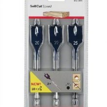 BOSCH 3PCS FLAT BIT SELFCUT SPEED SPADE BIT SETS.1