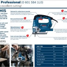 BOSCH GST 750 JIG SAW