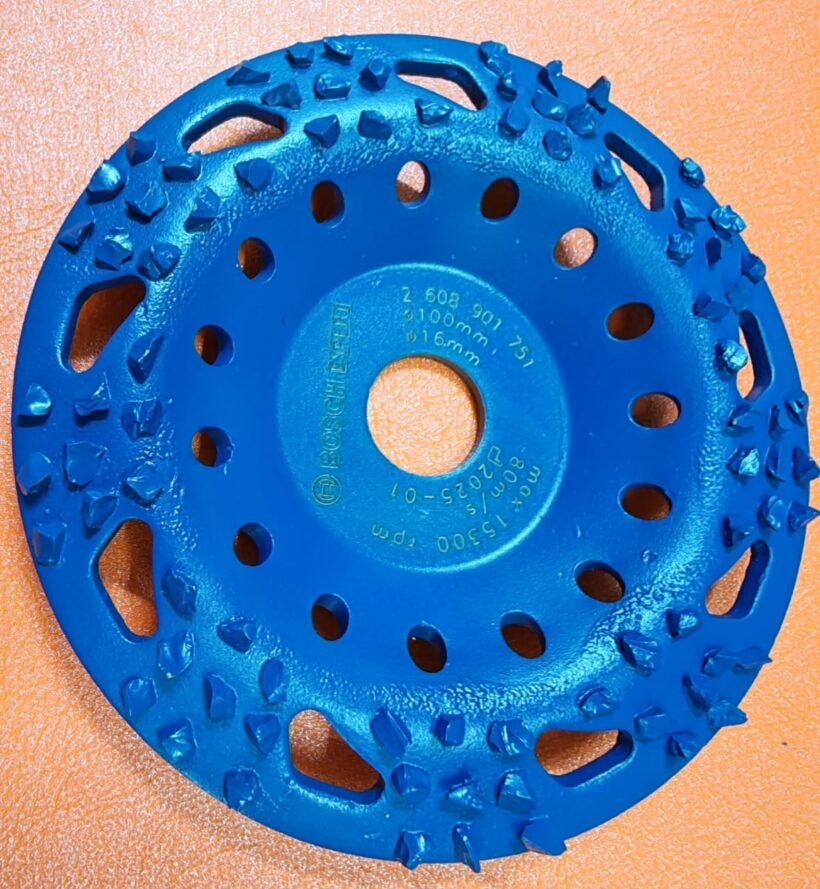 Bosch 100 mm Multi Material Carbide Grinding Head (Coarse).1